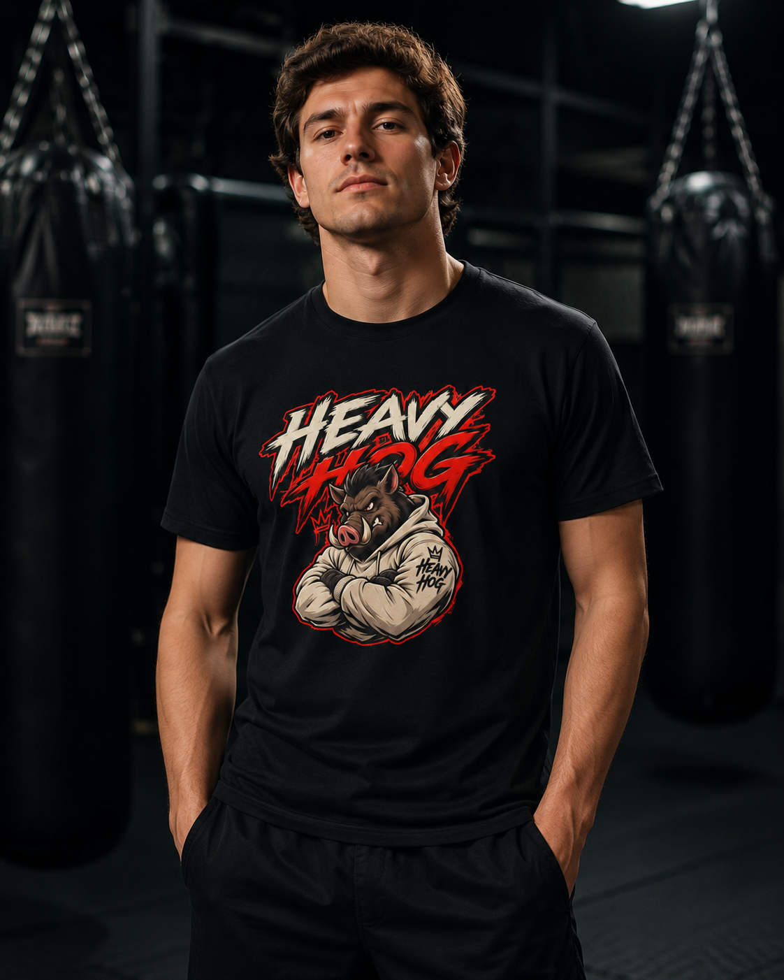 Heavy Hog T-paita