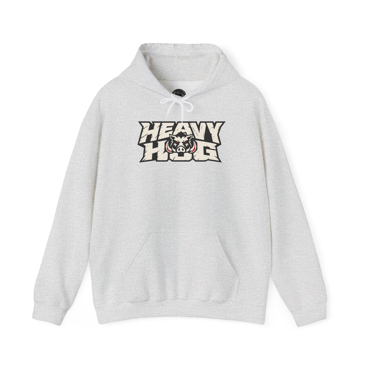 Heavy Hog Hoodie — "Built by Discipline, Driven by Hard Work" Motivational Pullover