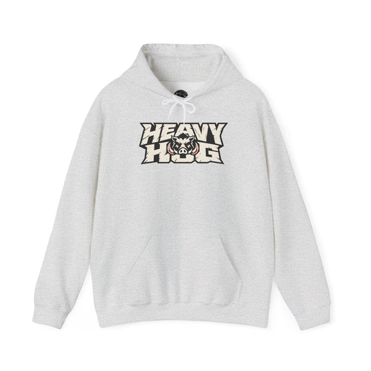Heavy Hog Hoodie — "Built by Discipline, Driven by Hard Work" Motivational Pullover