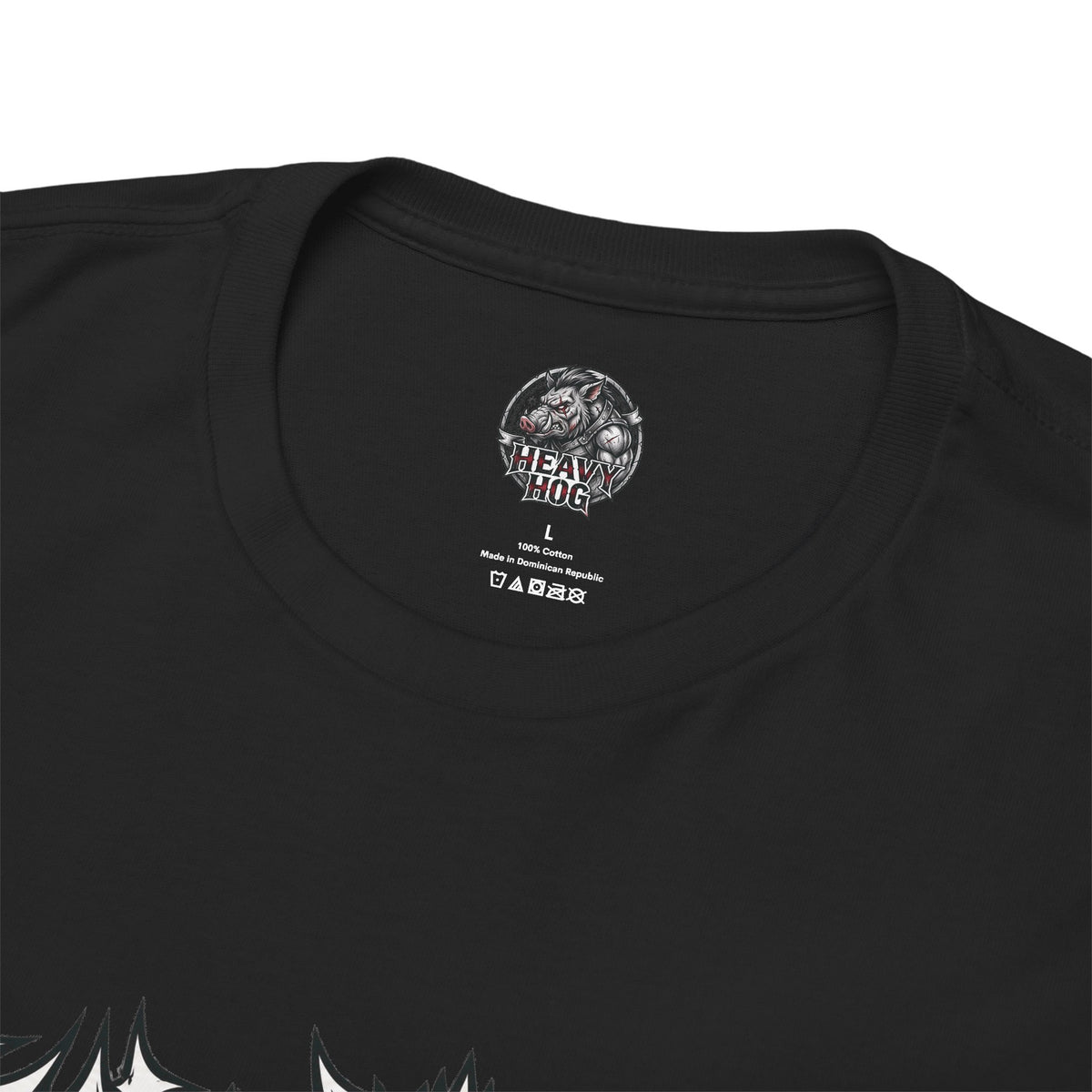 Heavy Hog Graphic Tee — Skull Metal Band Style T‑Shirt