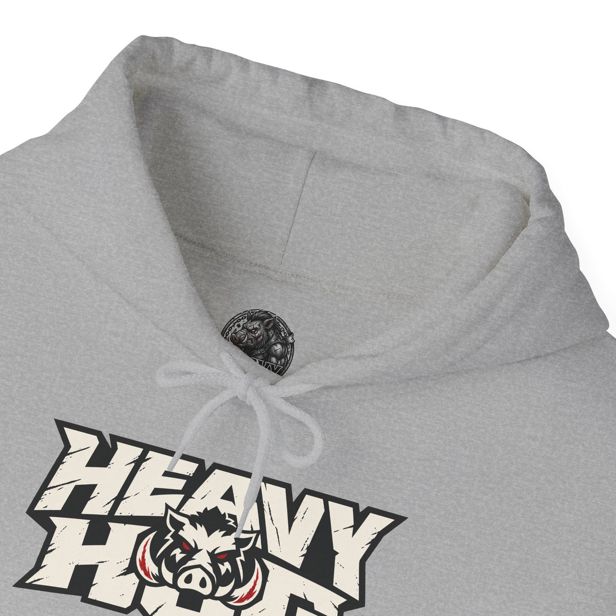 Heavy Hog Hoodie — "Built by Discipline, Driven by Hard Work" Motivational Pullover