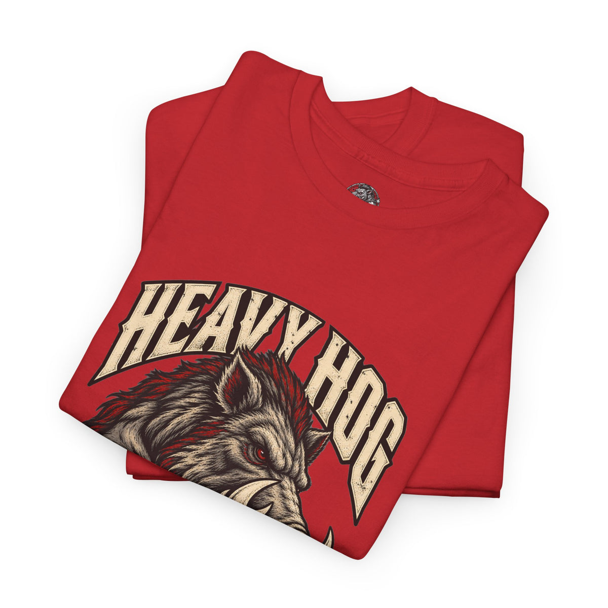 Heavy Hog Boar Graphic T-Shirt – No Excuses Streetwear Tee