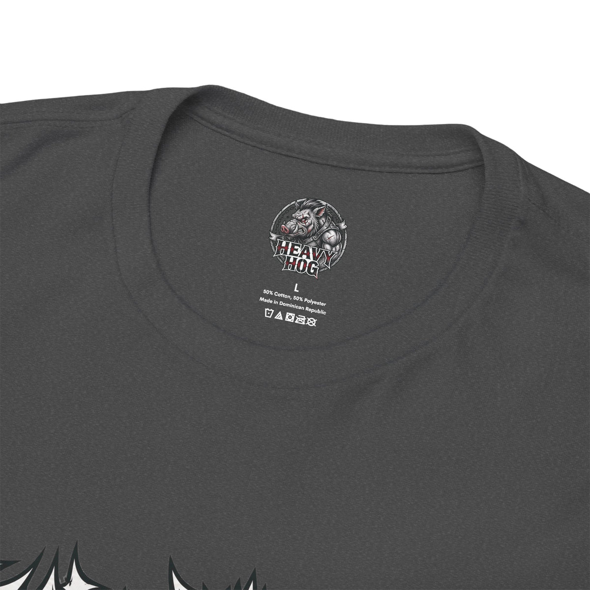 Heavy Hog Graphic Tee — Skull Metal Band Style T‑Shirt