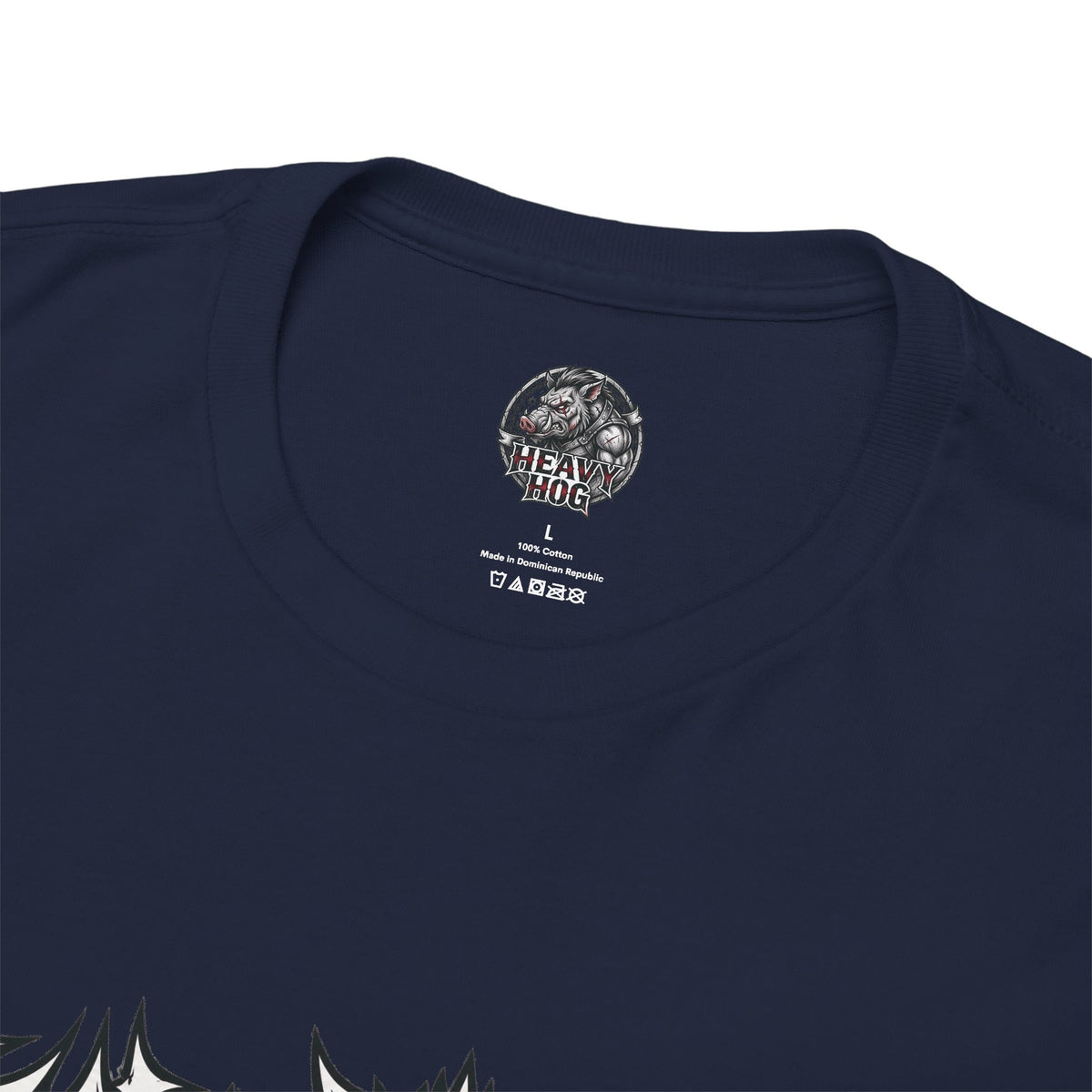 Heavy Hog Graphic Tee — Skull Metal Band Style T‑Shirt
