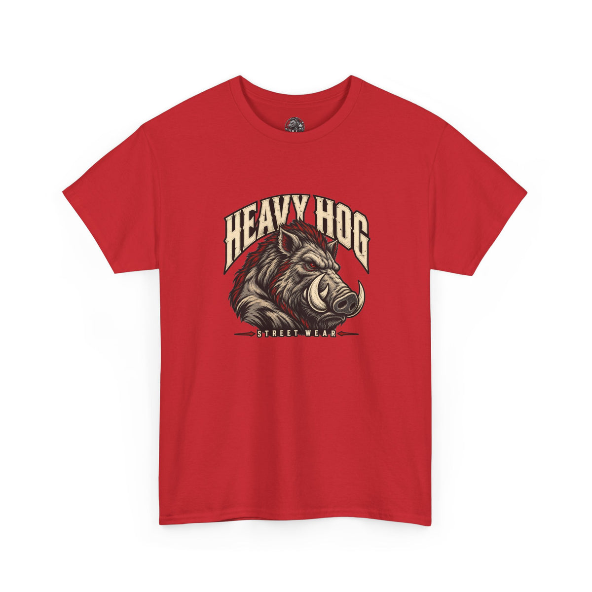 Heavy Hog Boar Graphic T-Shirt – No Excuses Streetwear Tee