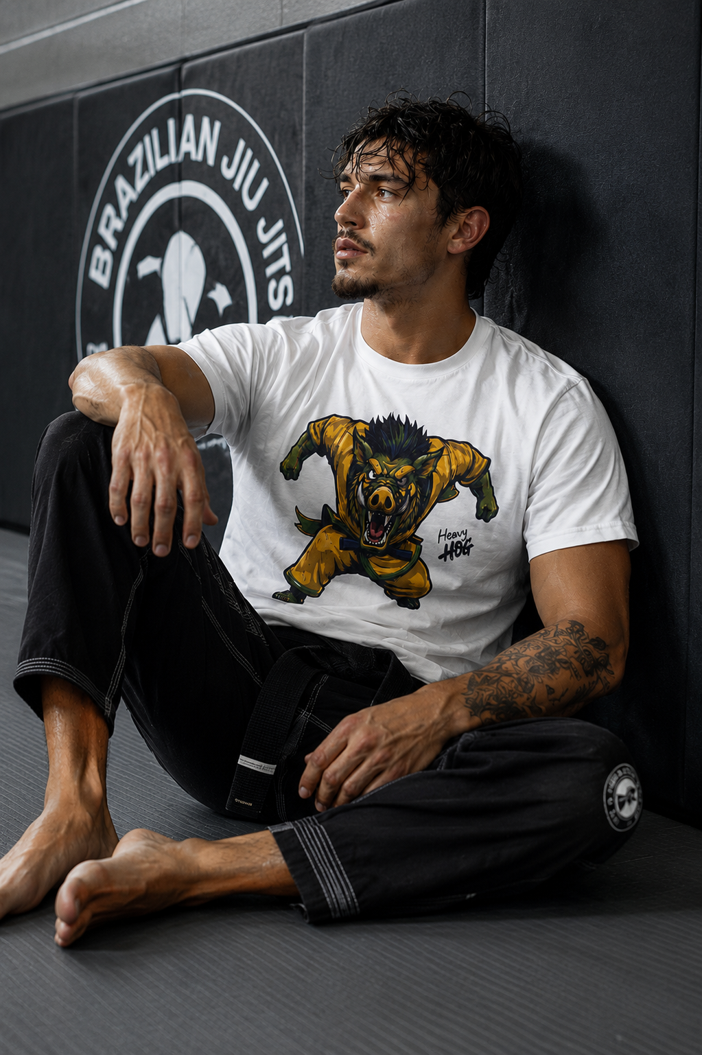 Heavy Hog BJJ T-paita