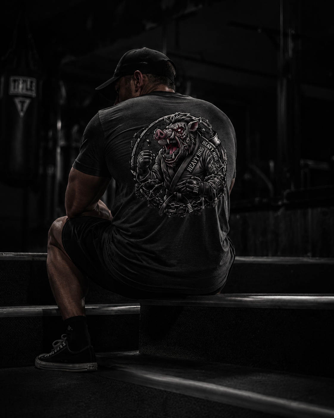 Heavy Hog Fight Wear T-paita