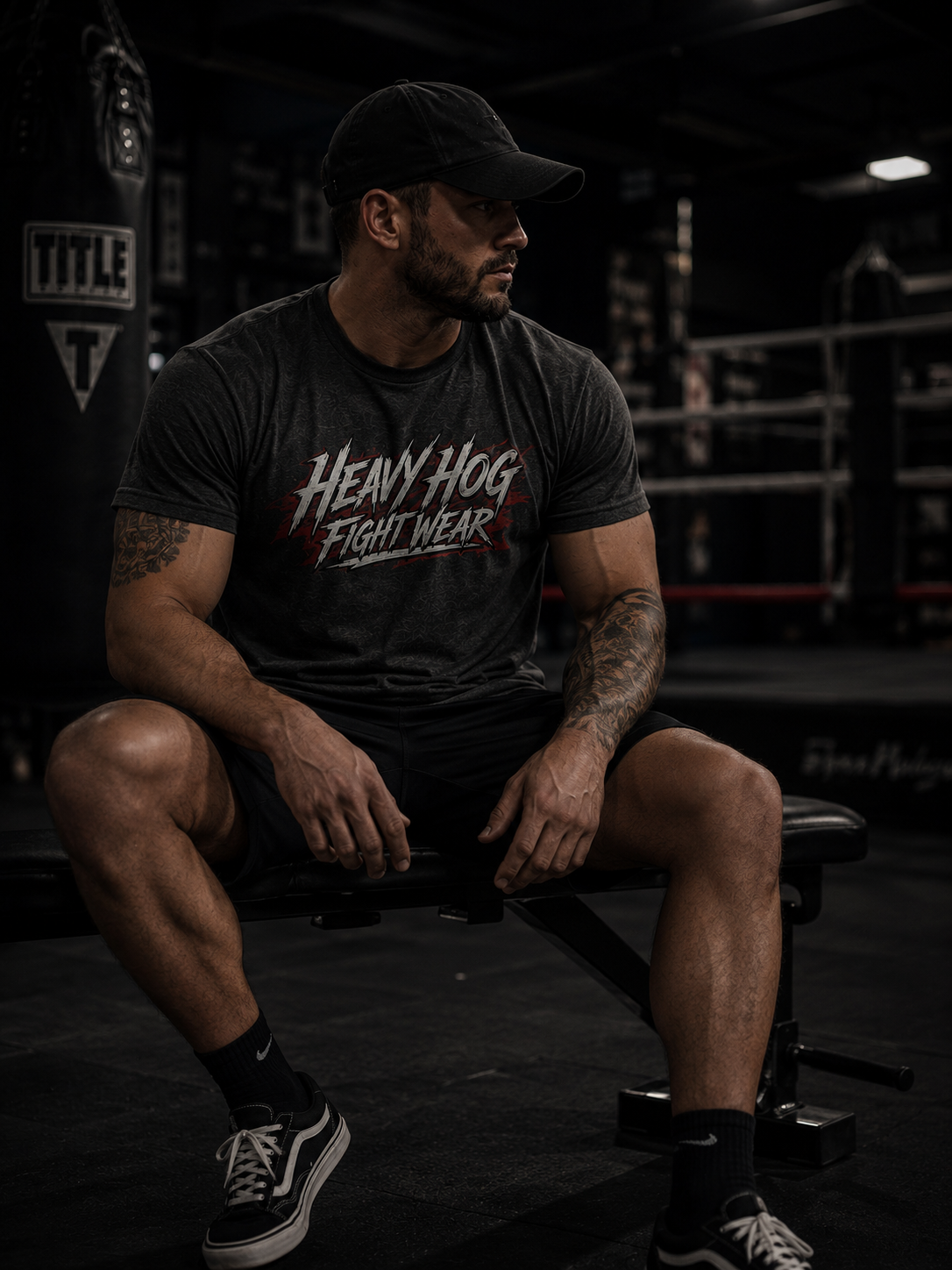 Heavy Hog Fight Wear T-paita