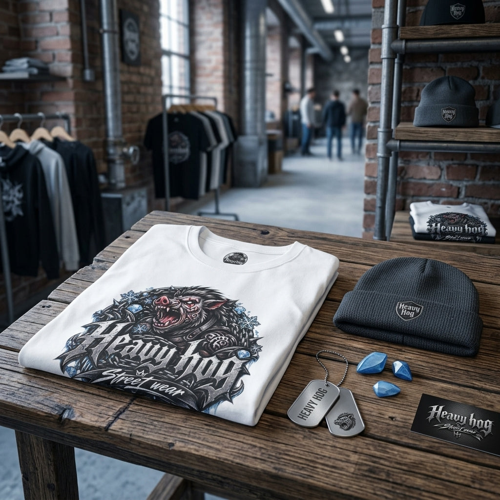 Heavy Hog Street Wear T-paita
