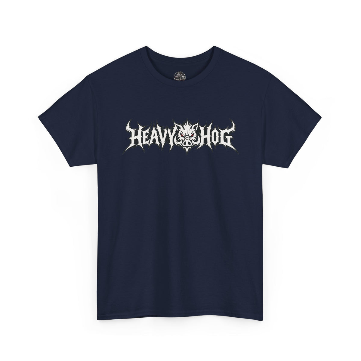Heavy Hog Graphic Tee — Skull Metal Band Style T‑Shirt