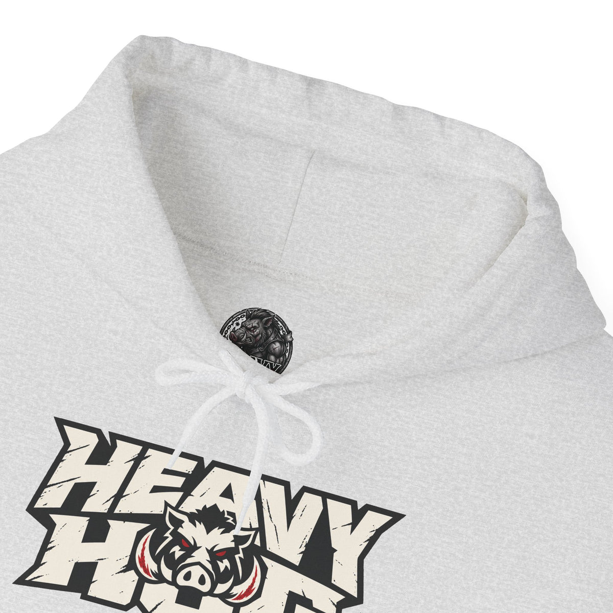 Heavy Hog Hoodie — "Built by Discipline, Driven by Hard Work" Motivational Pullover