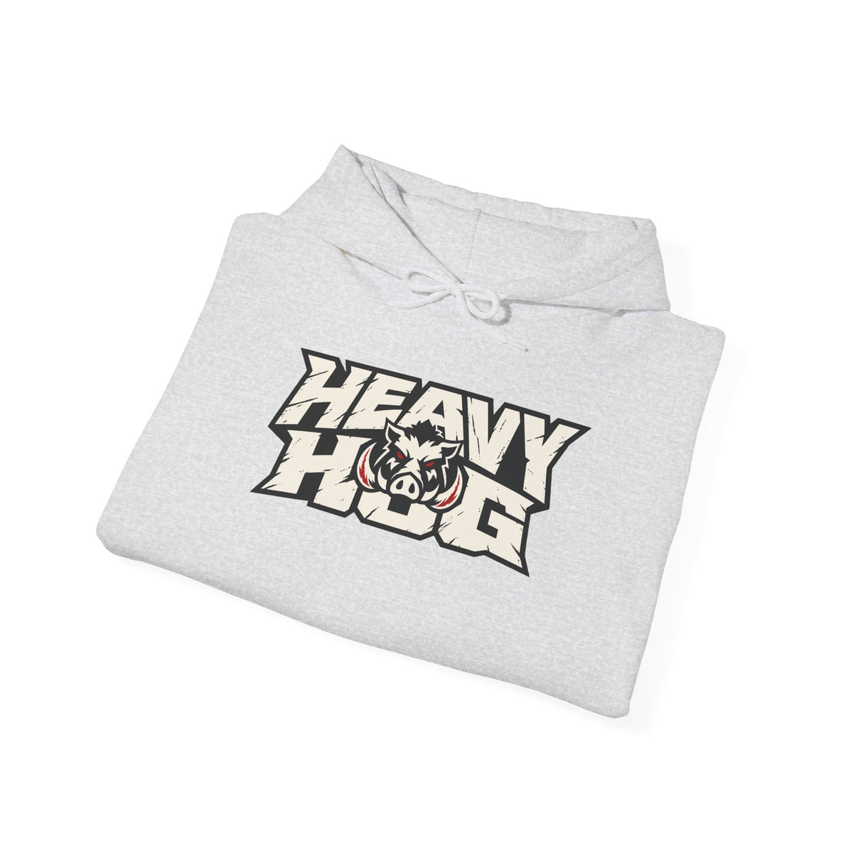 Heavy Hog Hoodie — "Built by Discipline, Driven by Hard Work" Motivational Pullover