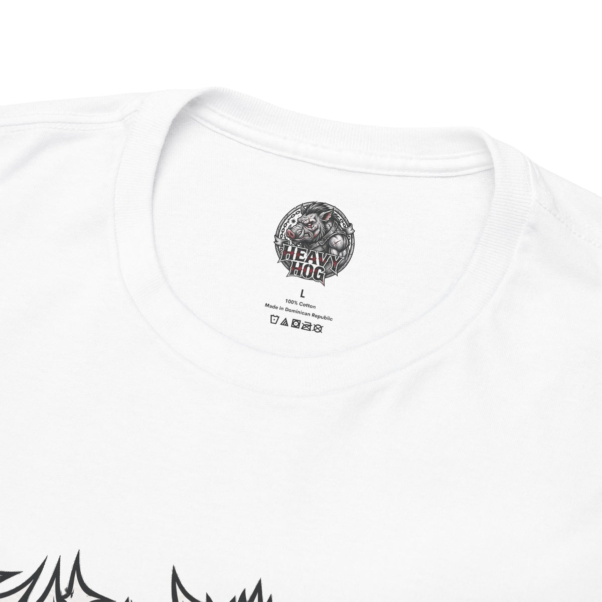 Heavy Hog Graphic Tee — Skull Metal Band Style T‑Shirt