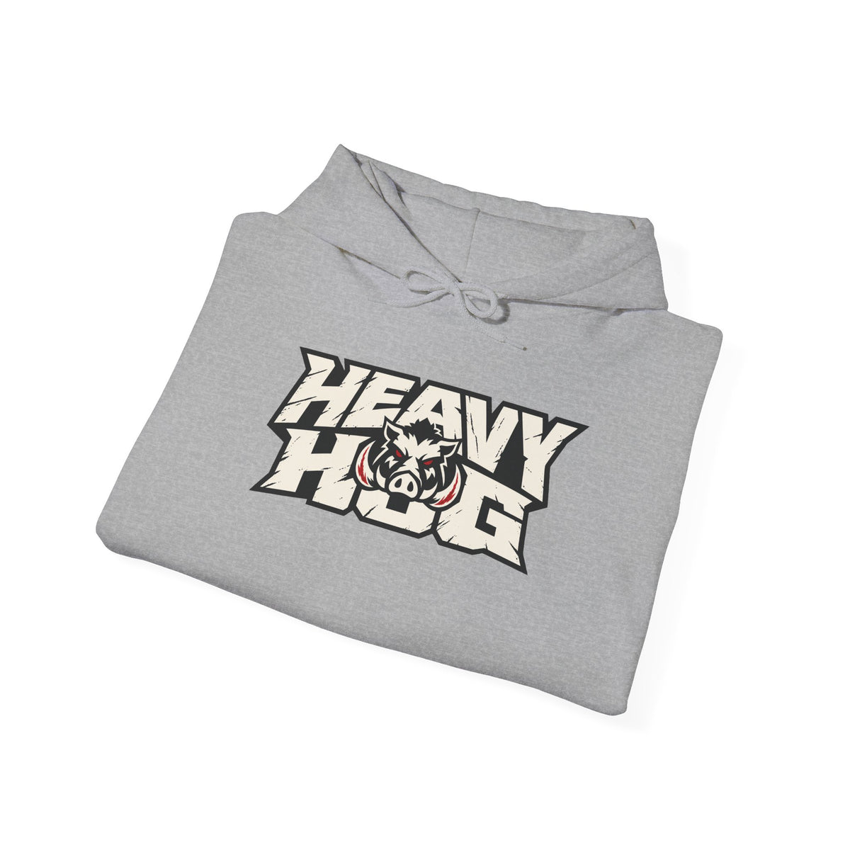 Heavy Hog Hoodie — "Built by Discipline, Driven by Hard Work" Motivational Pullover