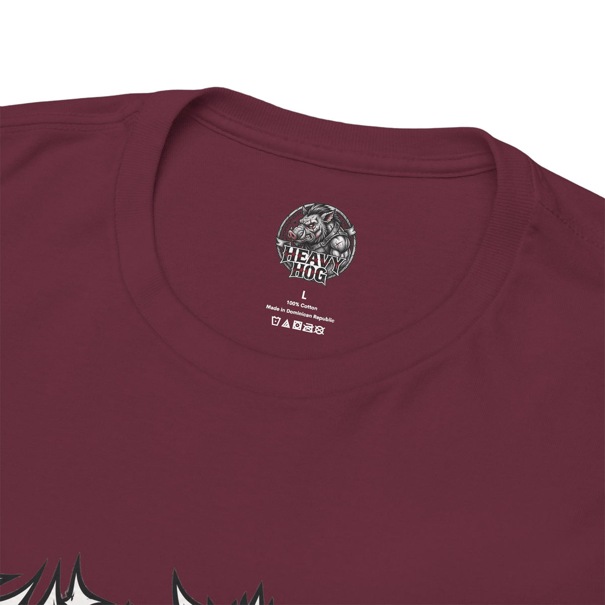 Heavy Hog Graphic Tee — Skull Metal Band Style T‑Shirt