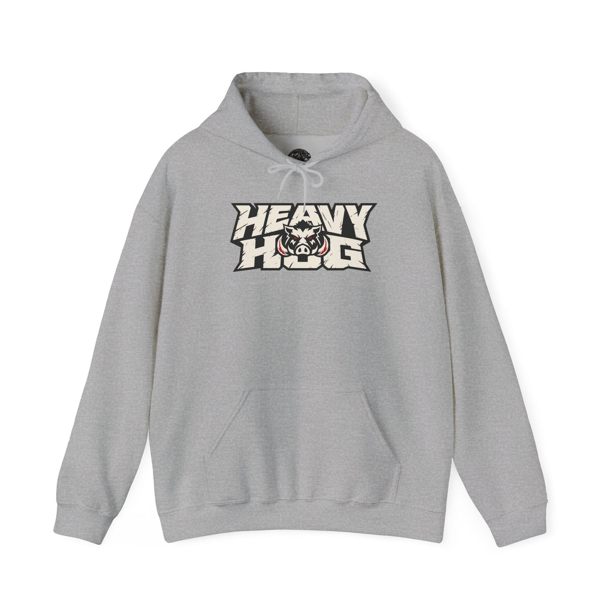 Heavy Hog Hoodie — "Built by Discipline, Driven by Hard Work" Motivational Pullover